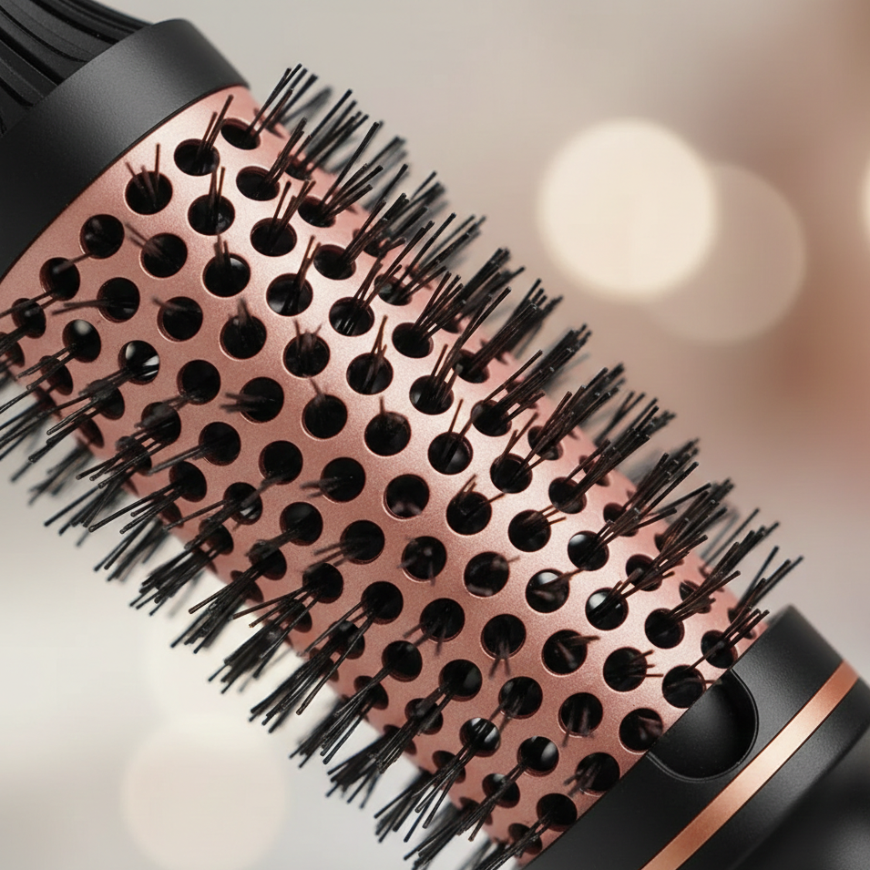 Smooth Hot Air Brush Styler-Huggleo-