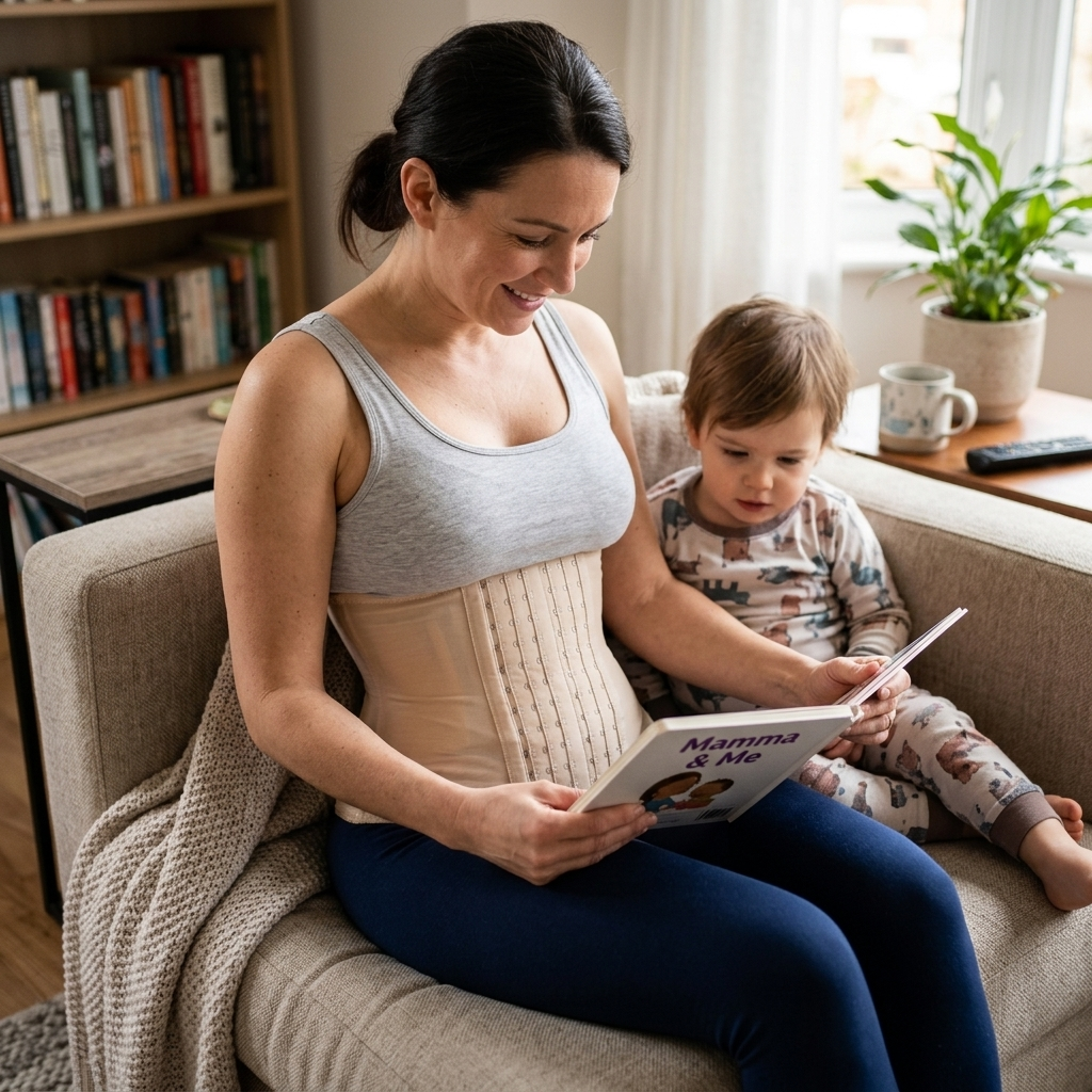 Steady Postpartum Corset-Huggleo-