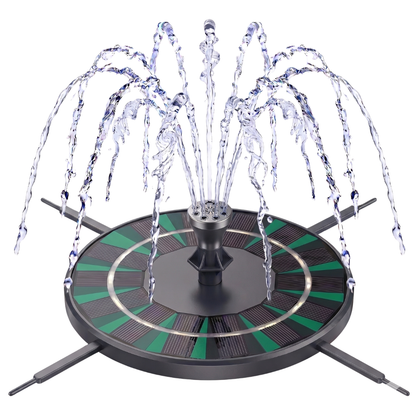 1.4W Solar Bird Bath Fountain Pump with Adjustable Brackets