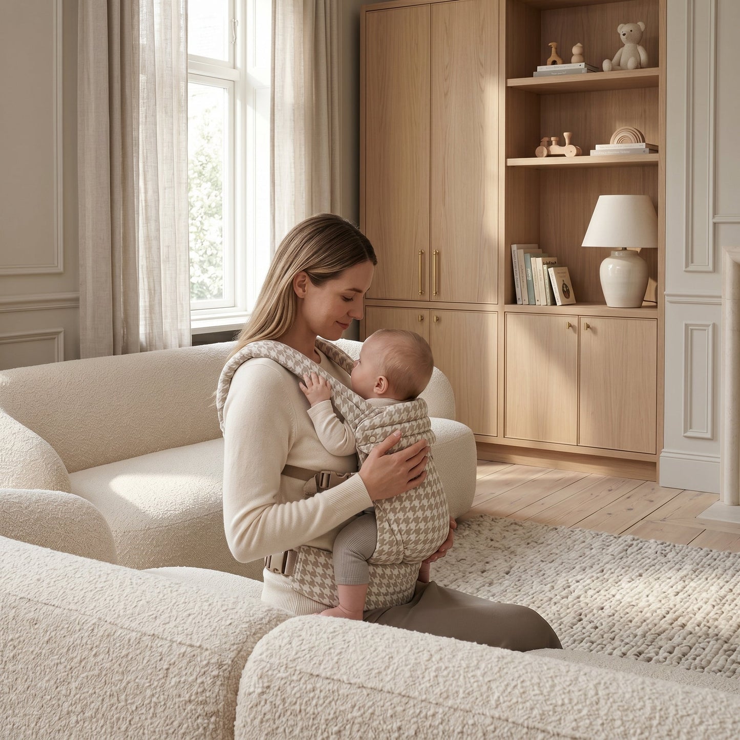 Harbor Checkered Baby Carrier