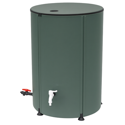 105 Gallon Collapsible Rain Barrel for Garden & Gutter Collection