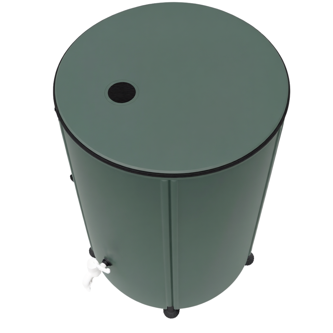 105 Gallon Collapsible Rain Barrel for Garden & Gutter Collection