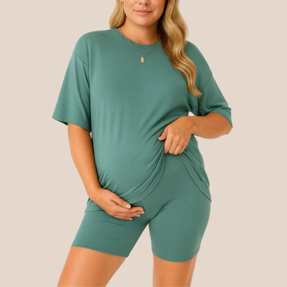 Sunday Lounge Set-Huggleo-Green-S