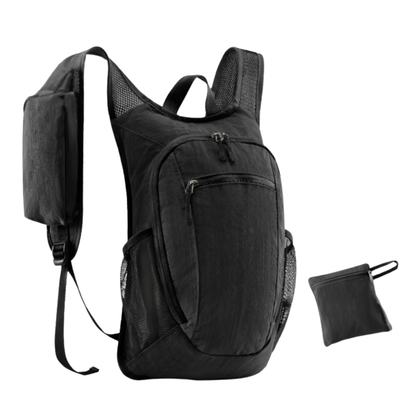 10L Foldable Hiking Backpack with Chest Strap and Strap Pockets