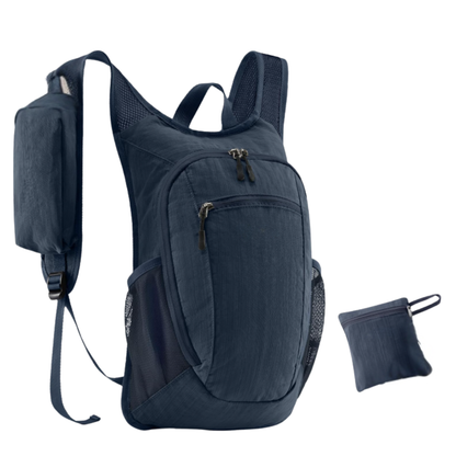 10L Foldable Hiking Backpack with Chest Strap and Strap Pockets