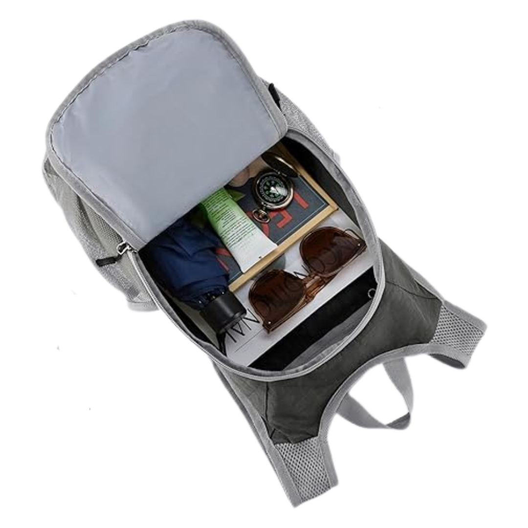 10L Foldable Hiking Backpack with Chest Strap and Strap Pockets