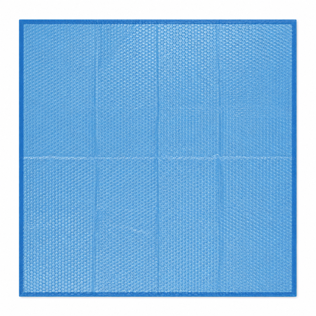 10x10 ft Solar Pool Cover 16 Mil PE Thickness Thermal Pool Blanket