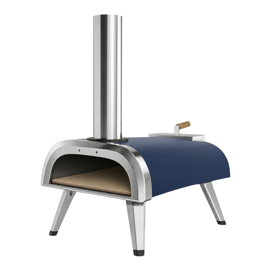 12 Inches Wood Pellet Pizza Oven Stainless Steel Backyard Folding Legs