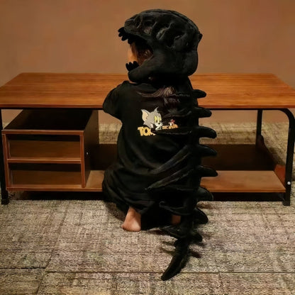 Dino Plush Baby Hoodie