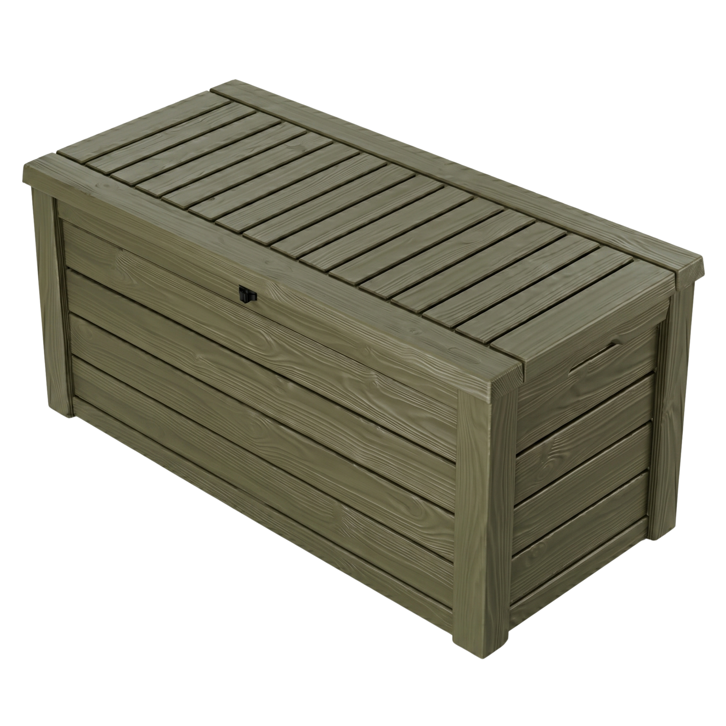 150 Gallon Resin Deck Storage Box Patio Storage Bench Outdoor System