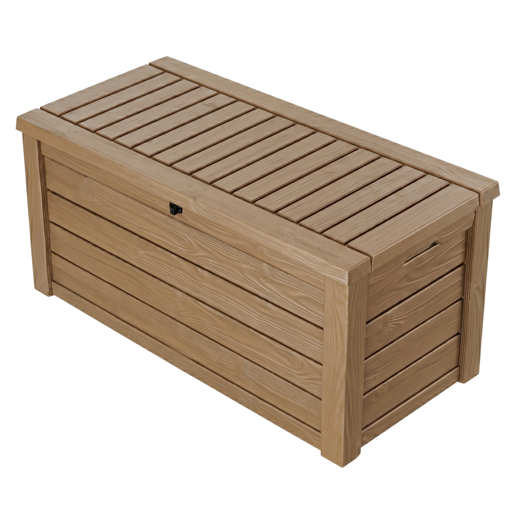 150 Gallon Resin Deck Storage Box Patio Storage Bench Outdoor System
