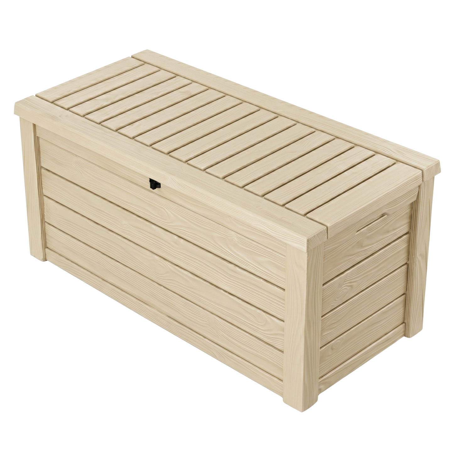 150 Gallon Resin Deck Storage Box Patio Storage Bench Outdoor System