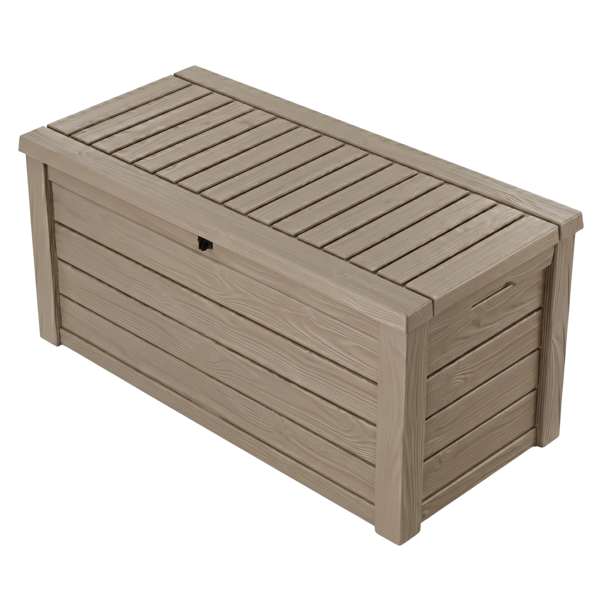 150 Gallon Resin Deck Storage Box Patio Storage Bench Outdoor System
