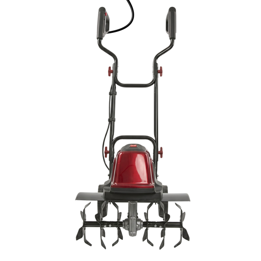 18 Inches Electric Garden Cultivator with 6 Steel Tines AC Powered