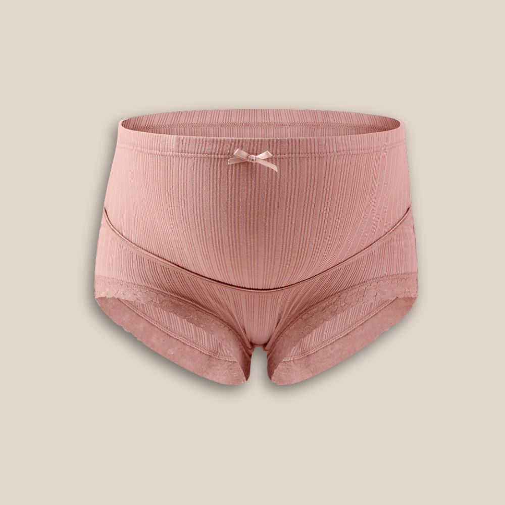 Hush Maternity Briefs-Huggleo-Pink-S