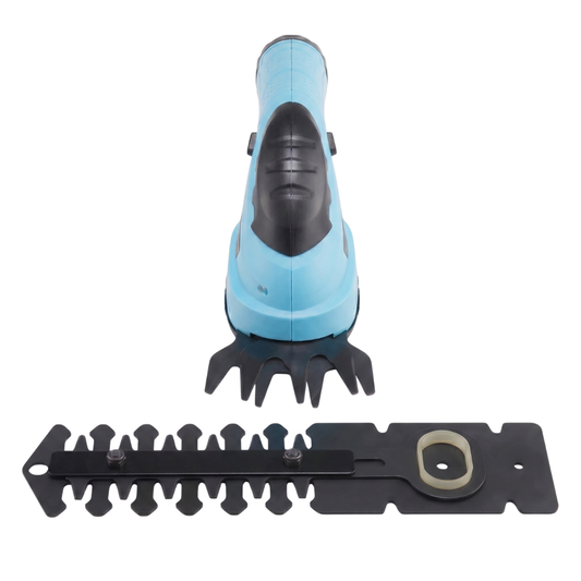 2 in 1 Battery Hand Held Grass Shear Hedge Trimmer Shrub Cutter