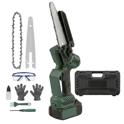 20V Cordless Mini Chainsaw Battery System Wood Cutting Device