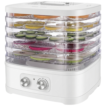 240W Food Dehydrator with 5 Trays and Adjustable Temperature