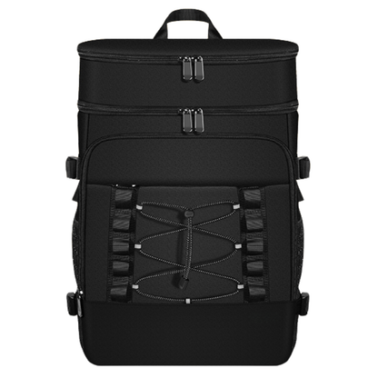 28L Leakproof Insulated Cooler Backpack with Dual Compartments
