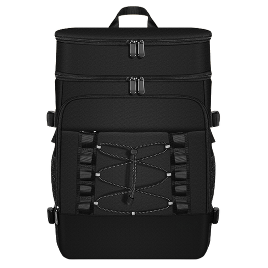 28L Leakproof Insulated Cooler Backpack with Dual Compartments
