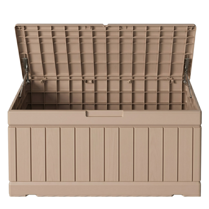 295L Deck Storage Box Resin Build with Hydraulic Flip Lid System