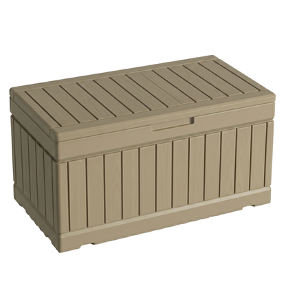 295L Deck Storage Box Resin Build with Hydraulic Flip Lid System