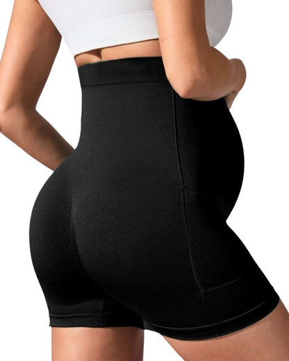 Easy Maternity Shorts-Huggleo-