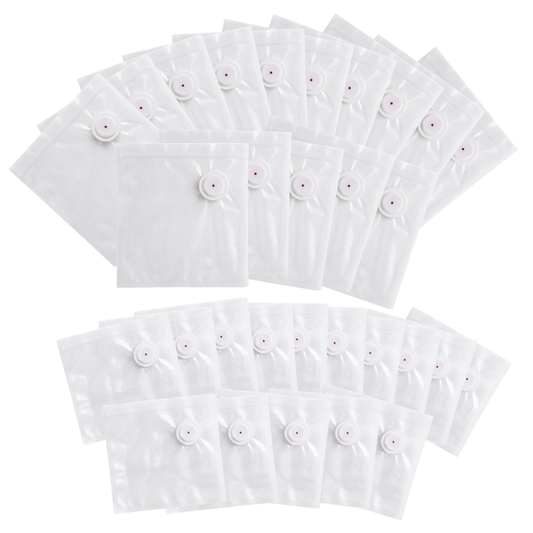 30 Pack Reusable Vacuum Sealer Bags for Kitchen Food Storage