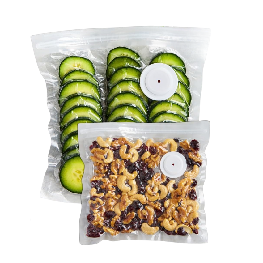 30 Pack Reusable Vacuum Sealer Bags for Kitchen Food Storage