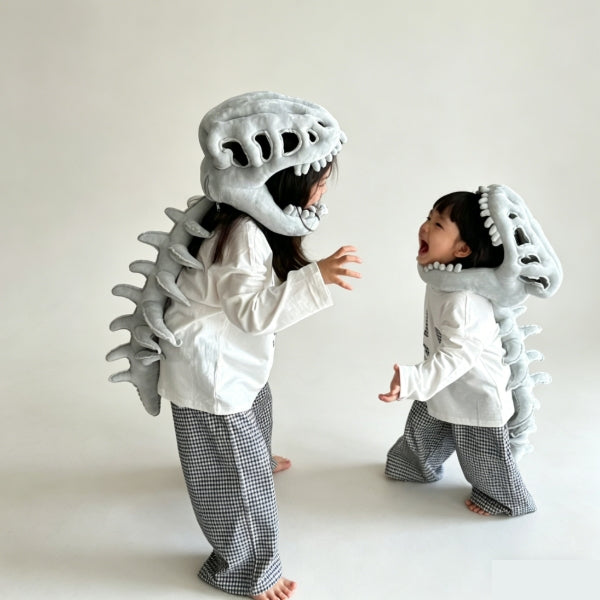 Dino Plush Baby Hoodie