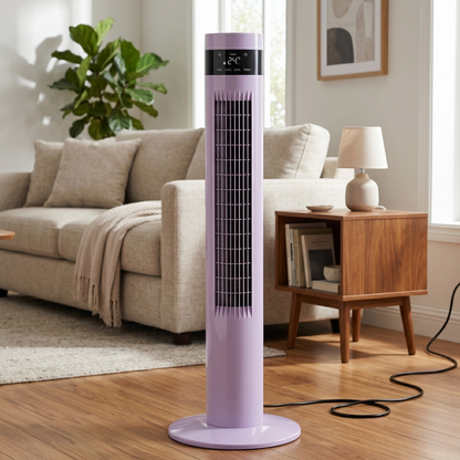 36 Inch Oscillating Tower Fan with Remote control and 12 Hour Timer