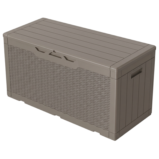 378.5 L Deck Storage Box with Hydraulic Lid and Side Handles