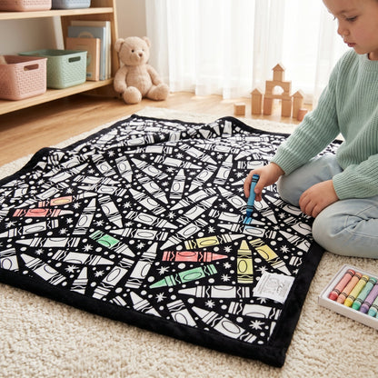 Meadow Coloring Blanket