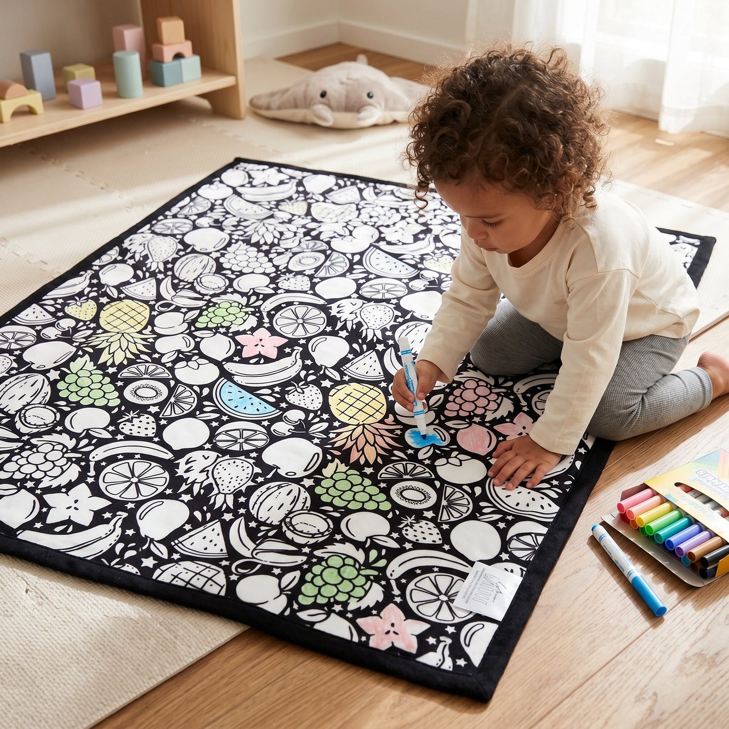 Meadow Coloring Blanket