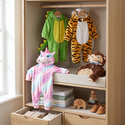 Cub Fleece Baby Onesie