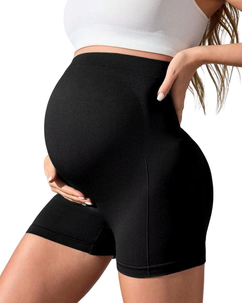 Easy Maternity Shorts-Huggleo-S-