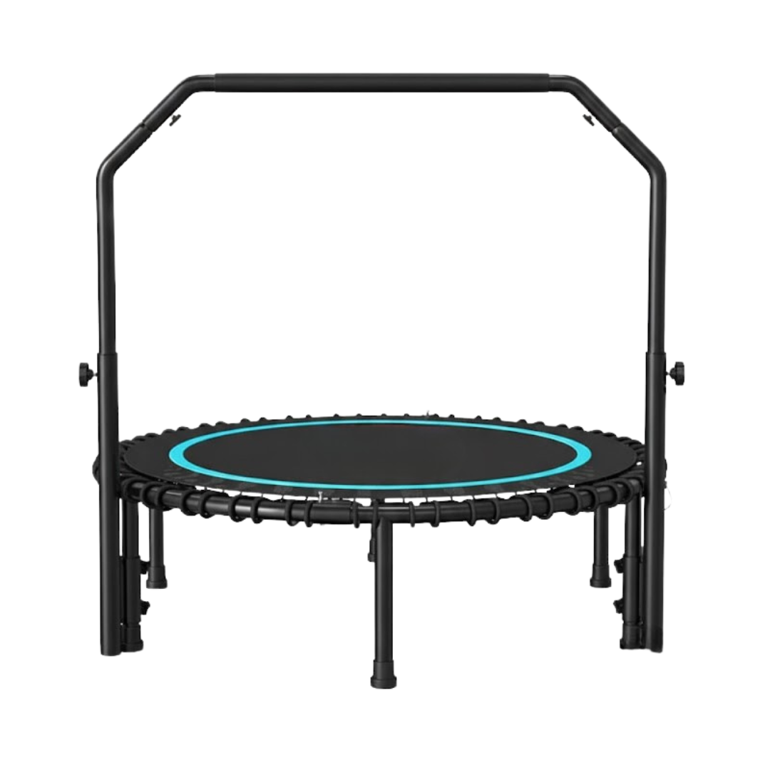 40" Mini Rebounder Trampoline with Adjustable Bar and Bungees