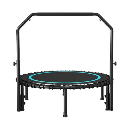 40" Mini Rebounder Trampoline with Adjustable Bar and Bungees