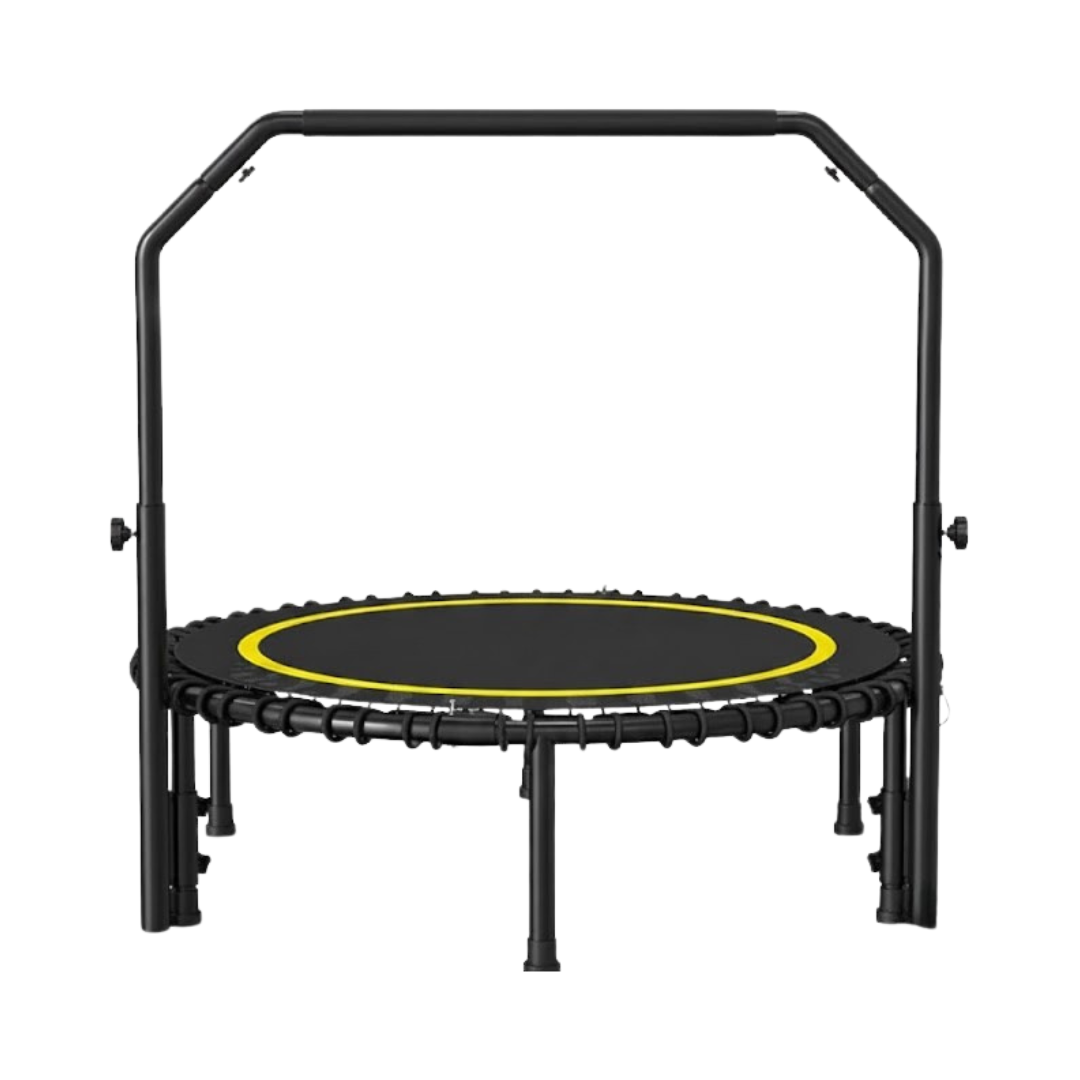 40" Mini Rebounder Trampoline with Adjustable Bar and Bungees