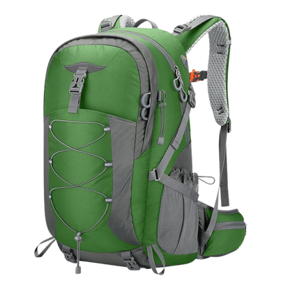 40L Hiking Backpack with Rain Cover and Multi-Pocket Storage