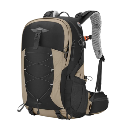 40L Hiking Backpack with Rain Cover and Multi-Pocket Storage