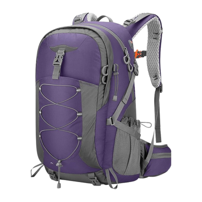 40L Hiking Backpack with Rain Cover and Multi-Pocket Storage