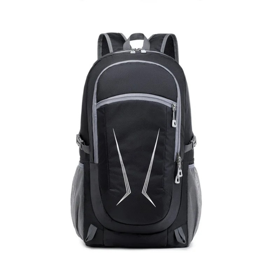 45L Foldable Hiking Backpack Water-Resistant, Multi-Compartment