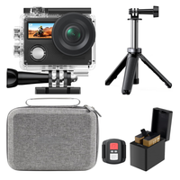 With Selfie Stick Tripod and Pouch
