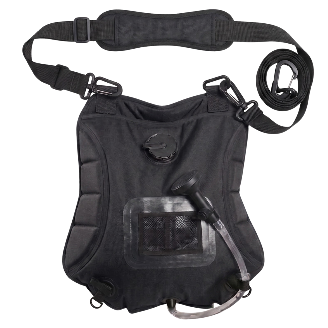 5 Gallon Solar Camping Shower Bag With Hose And Shower Head