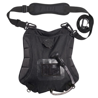 5 Gallon Solar Camping Shower Bag With Hose And Shower Head