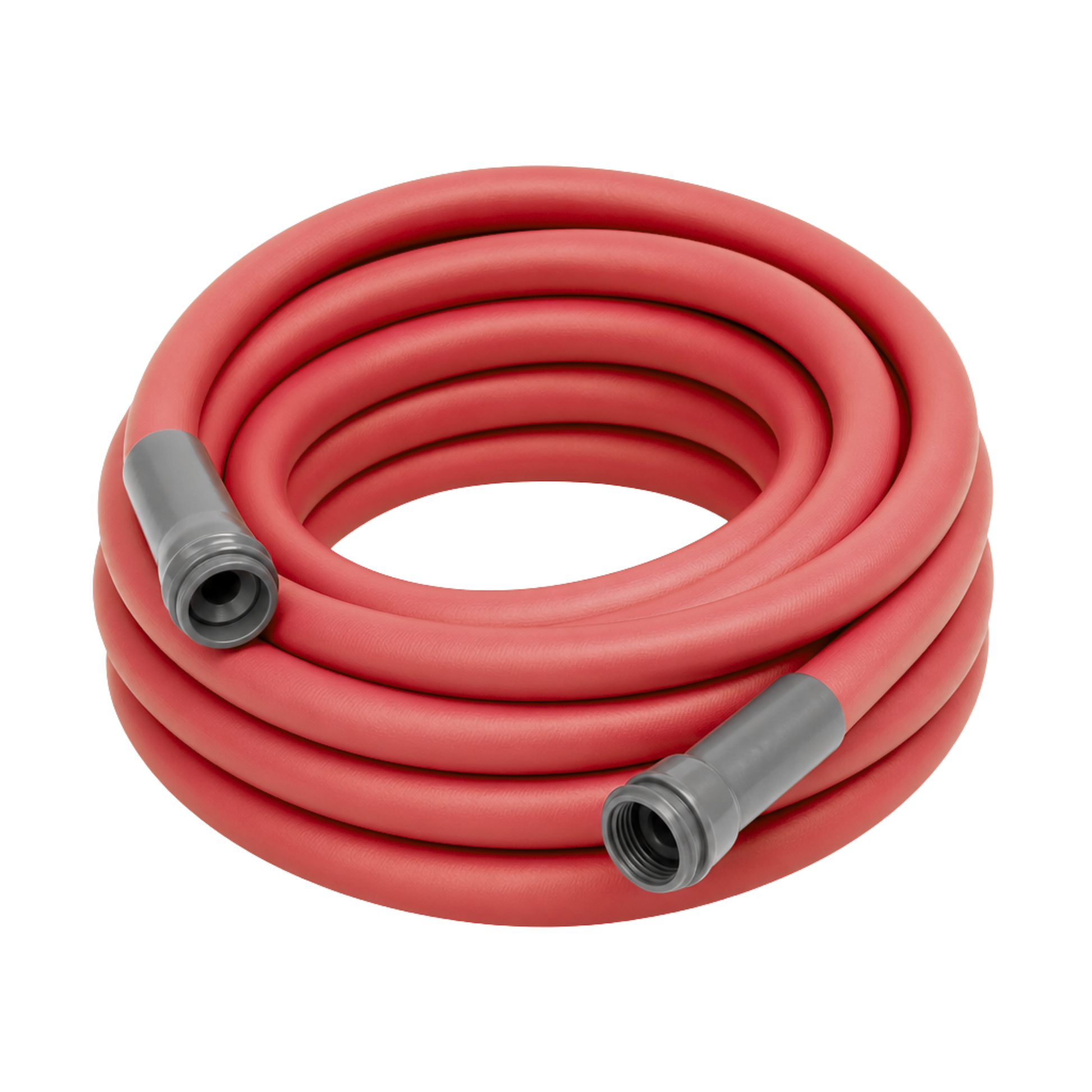 50 ft Hybrid Polymer Water Hose with Aluminum Fittings 150 PSI