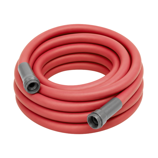 50 ft Hybrid Polymer Water Hose with Aluminum Fittings 150 PSI