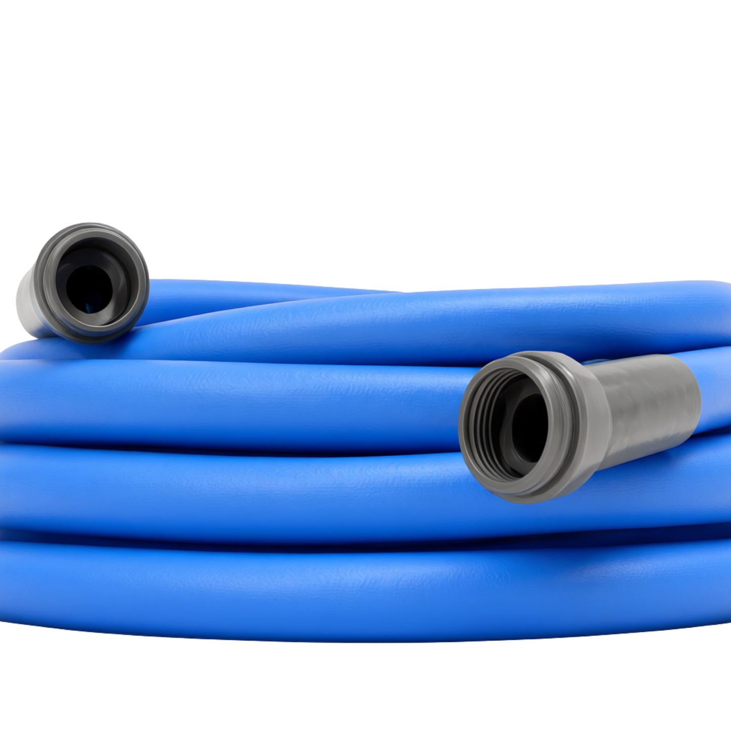 50 ft Hybrid Polymer Water Hose with Aluminum Fittings 150 PSI