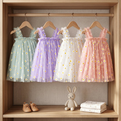 Daisy Tulle Baby Dress